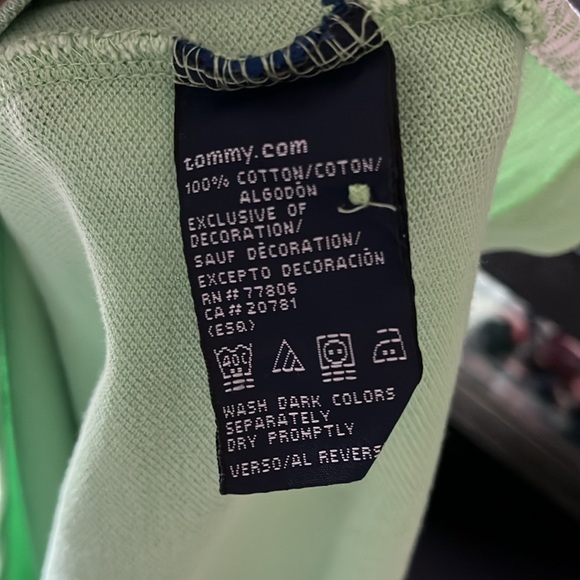 Green polo.  Tommy Hilfiger - Picture 5 of 5